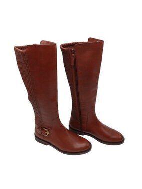 NWOB Cole Haan Women's Clover Stretch Tall Boot Knee High Brown Size 5.5